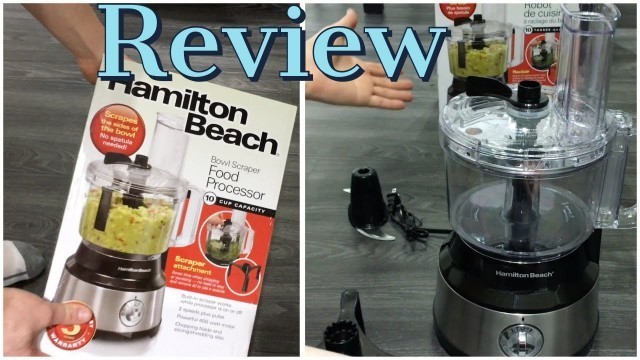 'Hamilton Beach 10 Cup Compact Food Processor Review'