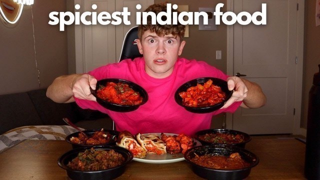 'EATING THE WORLD\'S SPICIEST INDIAN FOOD • MukBang'