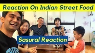 'Trying Indian Street Food For The First Time | Korean Eating Indian Food'