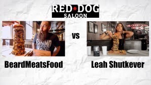 'BeardMeetsFood Vs Leah Shutkever Krabby Patty Challenge'