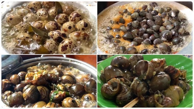 'Shellfishes and Snails in Siem Reap - A Siem Reap Food and Travel cooking'