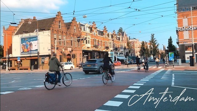 'Busy Streets of Amsterdam, Netherlands'