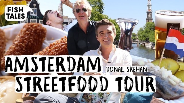 'Trying DUTCH Street Food Tour with DONAL SKEHAN! Part 2 | Bart van Olphen'