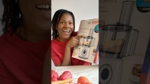 'How to use food processor Multi Talent 3 MCM3100W|| Bosch Blender review || Trish Daniels'