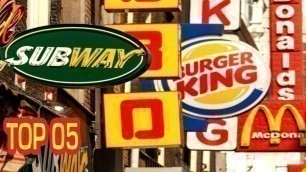 'Top 05 American Fast Food Chains In Pakistan | Burger King | KFC | MacDonald\'s | Starbucks | Hardees'