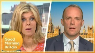 'Deputy PM Dominic Raab Grilled On Rwanda Deportation Plan & Processing Differences | GMB'