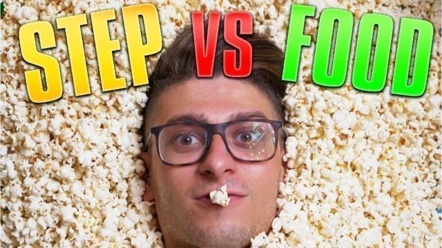 'STEP VS FOOD - 50 PORZIONI DI POP CORN!! w/MATES'