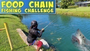 'Food Chain Fishing Challenge'