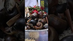 'SLOW FOOD Vietnam style – SNAILS at Ho Thi Ky in SAIGON!'
