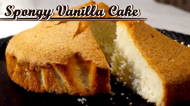 'vanilla cake in air fryer | using food processor for cake mix'