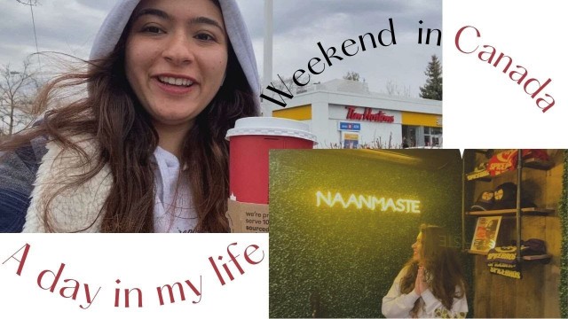 'Day in my life | Trying Indian Food in Toronto | Immigrant in Canada | Living Abroad'