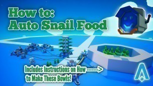 'Auto Seed Farms for Easy Snail Food, Adventure Mode'