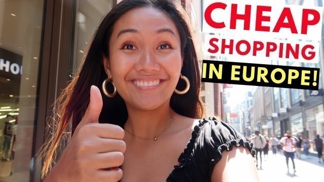 'CHEAPEST SHOPPING STORE IN EUROPE (Primark) + Food Trip in Amsterdam!'