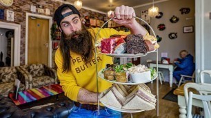 'THIS CHALLENGE IS MEANT FOR TWO | SONGBIRD CAFE\'S UNBEATEN AFTERNOON TEA CHALLENGE | BeardMeatsFood'