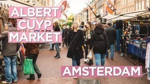 'Exploring Albert Cuyp Market - Delicious Street Food in Amsterdam'