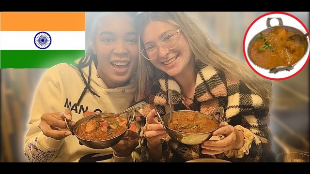 'TRYING INDIAN FOOD FOR THE FIRST TIME!! | ChèRe'