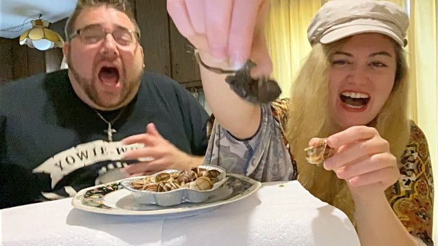 'WE ATE SNAILS!!!! CRAZIEST FOOD REVIEW EVER'