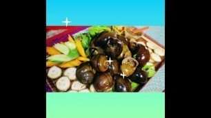 'Asian Street Food: Very Savory Steamed Snails 