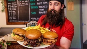 'THIS CHALLENGE HAS BEEN FAILED 46 TIMES | HARE ON THE GREEN\'S \'TRIPLE IN 30\' | BeardMeatsFood'