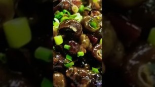 '#shorts ẫm thực trung hoa #Chinese food #chinese Spicy fried snails'