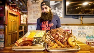 'SWINGBELLY\'S BRUTAL BBQ CHALLENGE | LONG ISLAND PT.2 | BeardMeatsFood'