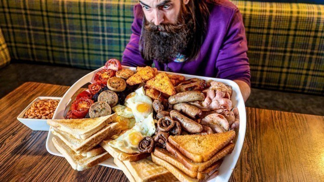 'THE TRAP\'S UNBEATEN FULL WELSH BREAKFAST | BeardMeatsFood'