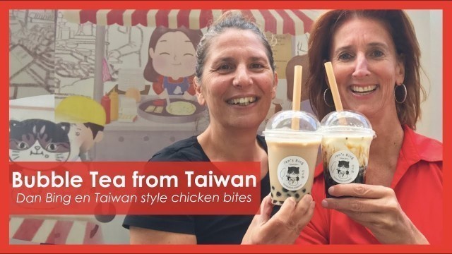 'BUBBLE TEA PARTY, Dan Bing and Ji Pai; Streetfood Taiwan in Amsterdam (SUBTITLES AVAILABLE)'