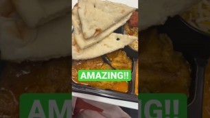 'Trying INDIAN FOOD for the FIRST TIME.. it was…. #shorts'