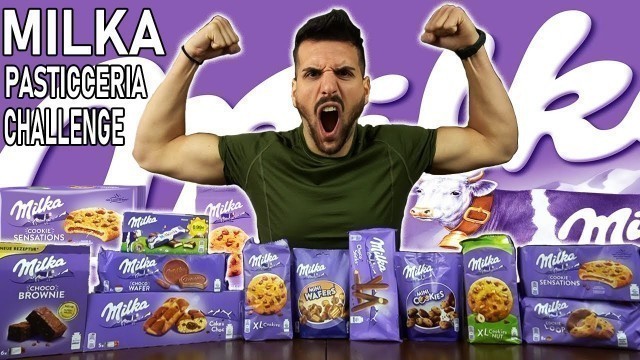 'MILKA PASTICCERIA CHALLENGE (10,000 + CALORIE BAKERY) CHEAT DAY | MAN VS FOOD #foodchallenge #milka'