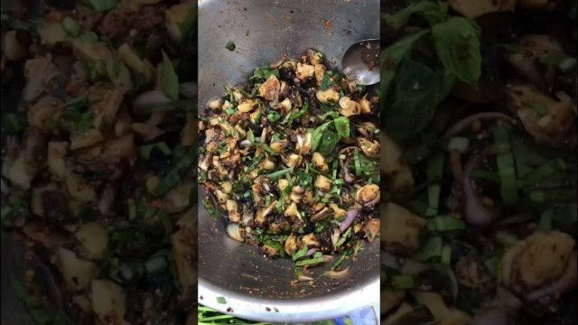 'khmer Lab snail-Khmer Snail Salad Recipe | Khmer Food Delicious #Shorts'