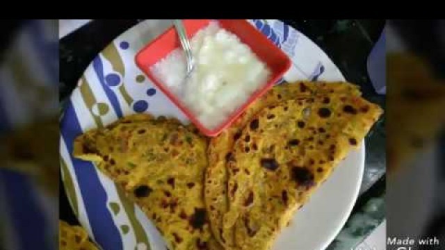 'Onion PARATHA/ KANDYACHA PARATHA/ PYAJ KA PARATHA / USING FOOD PROCESSOR /PRETTY KITCHEN​'