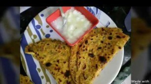 'Onion PARATHA/ KANDYACHA PARATHA/ PYAJ KA PARATHA / USING FOOD PROCESSOR /PRETTY KITCHEN​'