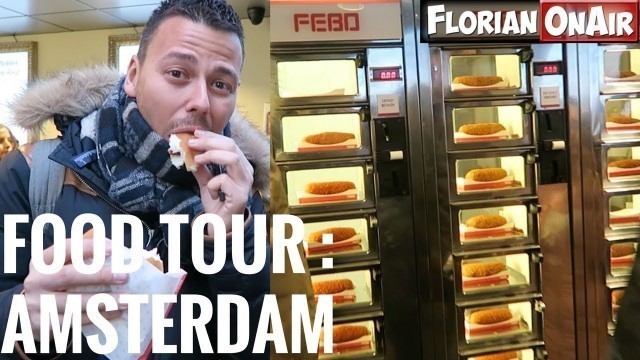 'AMSTERDAM : Des DISTRIBUTEURS de NOURRITURE 24h/24 !! - VLOG #539'