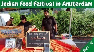 'Indian food festival in Amsterdam 2021 | Pani Puri Bar in Netherlands'