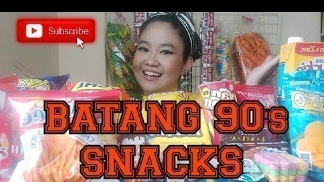 'BATANG 90\'s SNACKS MUKBANG! | ATE KIANNE'