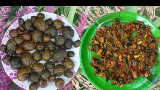 'How To Snails Masala Village food India Recipe'