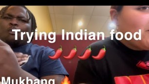 'TRYING INDIAN FOOD (FUNNIEST MUKBANG) !!!'