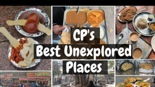 'CP ke hidden Gems | Best Unexplored Places in CP | Best Food Places in CP'