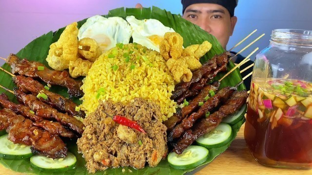 'FILIPINO FOOD SA BILAO | SINANTOLAN (Ginataang Santol) PORK BBQ, CHICHARON | Pinoy Ulam Mukbang'