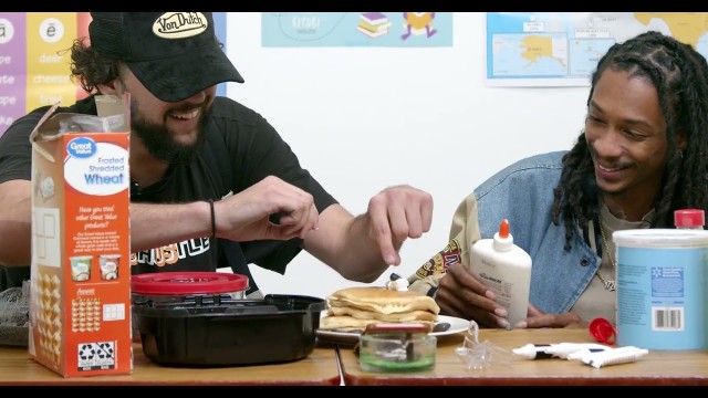 'Students Trying Food Commercial Tricks | Higher Learning'