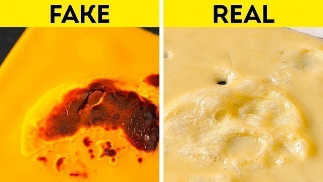 'Real Or Fake? Incredible Commercial Tricks With Food'