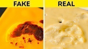 'Real Or Fake? Incredible Commercial Tricks With Food'