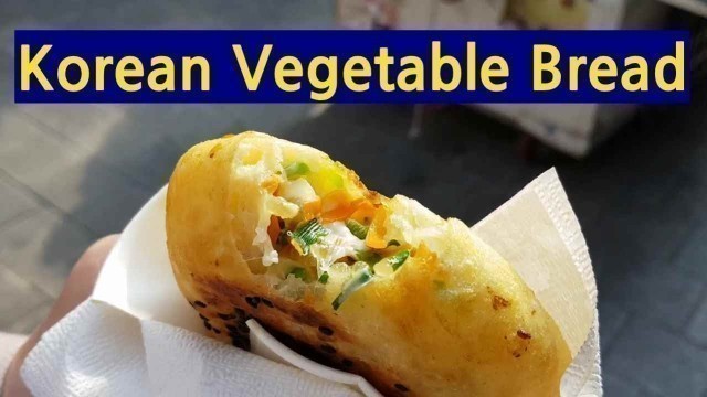 'Namdaemun market food, hotteok - korean street food(kfood, vegan food)'