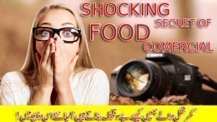 'Shocking Secret Of Food Commercial | Photography Tricks |'