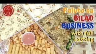 'Paluto Sa Bilao Business | Mix N Cook'