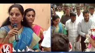 'Patanjali Food Processing Units To Set Up In Nizamabad - MP Kavitha | V6 News'