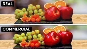 'Food in COMMERCIAL vs in REAL LIFE! Photography Tricks That Blow Your Mind!'