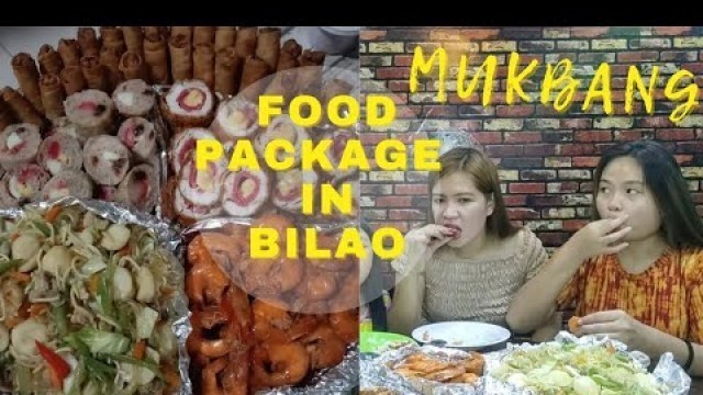 'BIDA ANG CHICKEN CORDON | FOOD PACKAGE IN BILAO MUKBANG | NANCY REYES'