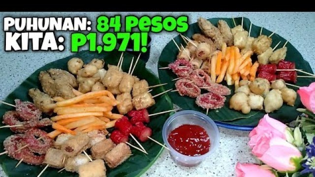 'TRENDING NA PANGNEGOSYO ‼️ HINDI LANG NAMAN KALAKIHAN ANG KITA DITO‼️❓STREET FOOD BILAO❗'