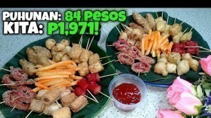 'TRENDING NA PANGNEGOSYO ‼️ HINDI LANG NAMAN KALAKIHAN ANG KITA DITO‼️❓STREET FOOD BILAO❗'